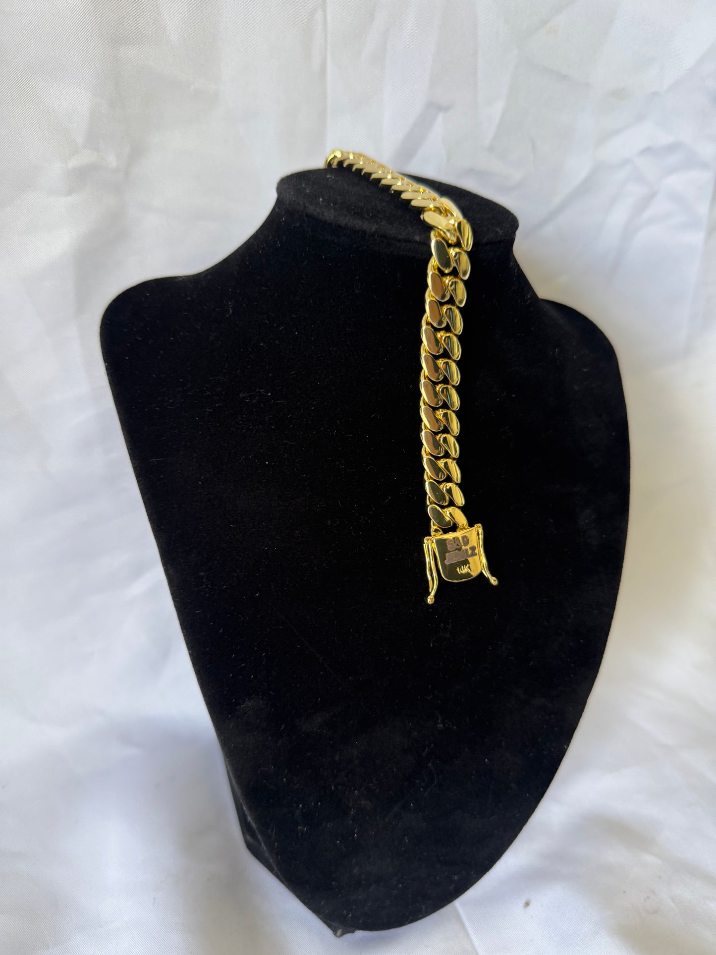 12MM S&D Cuban Link Bracelet