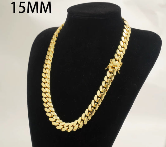15MM S&D Cuban Link Chain