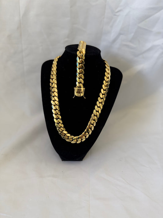 15MM S&D Cuban Link Set