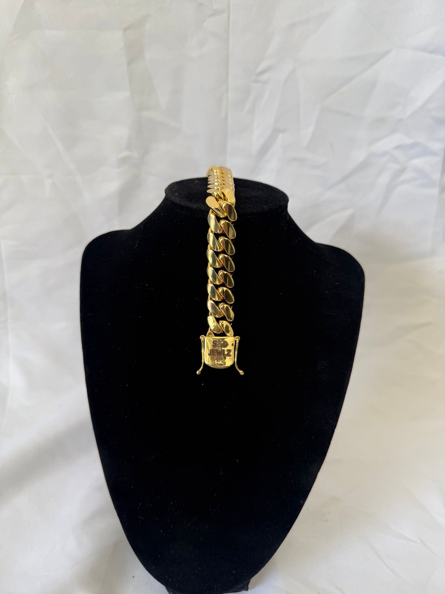 15MM S&D Cuban Link Bracelet