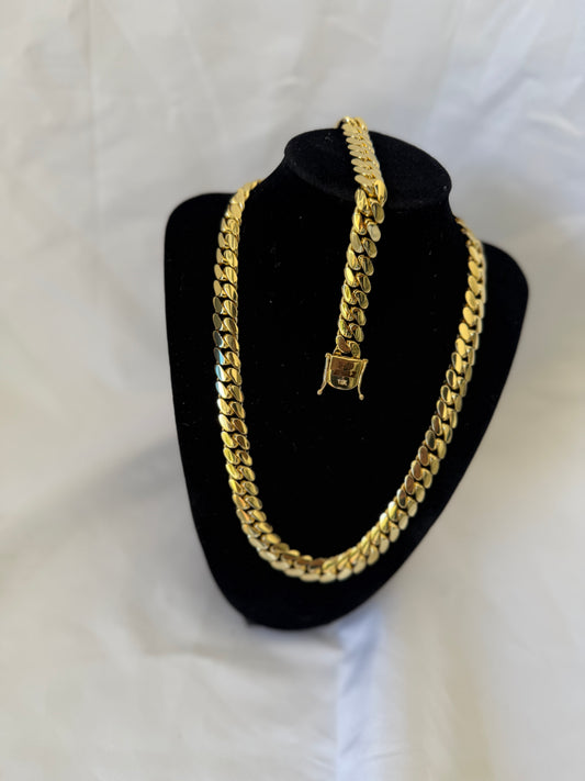 12MM S&D Jewlz Cuban Link Set