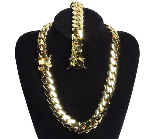 15MM S&D Cuban Link Set